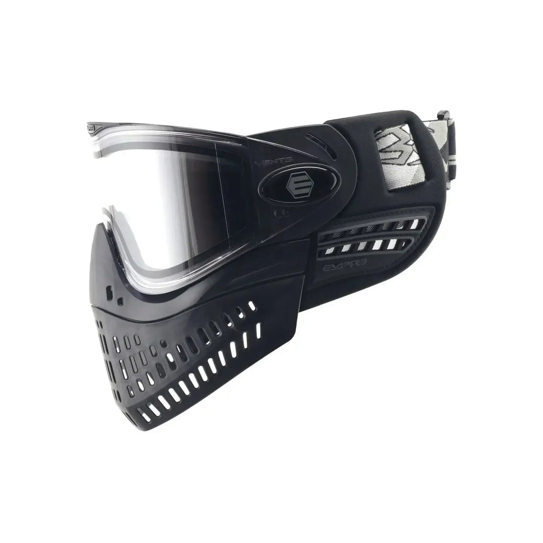 Empire - e-Vent Paintballmaske Thermal / Dobbel Glass - Svart - Game-On.no