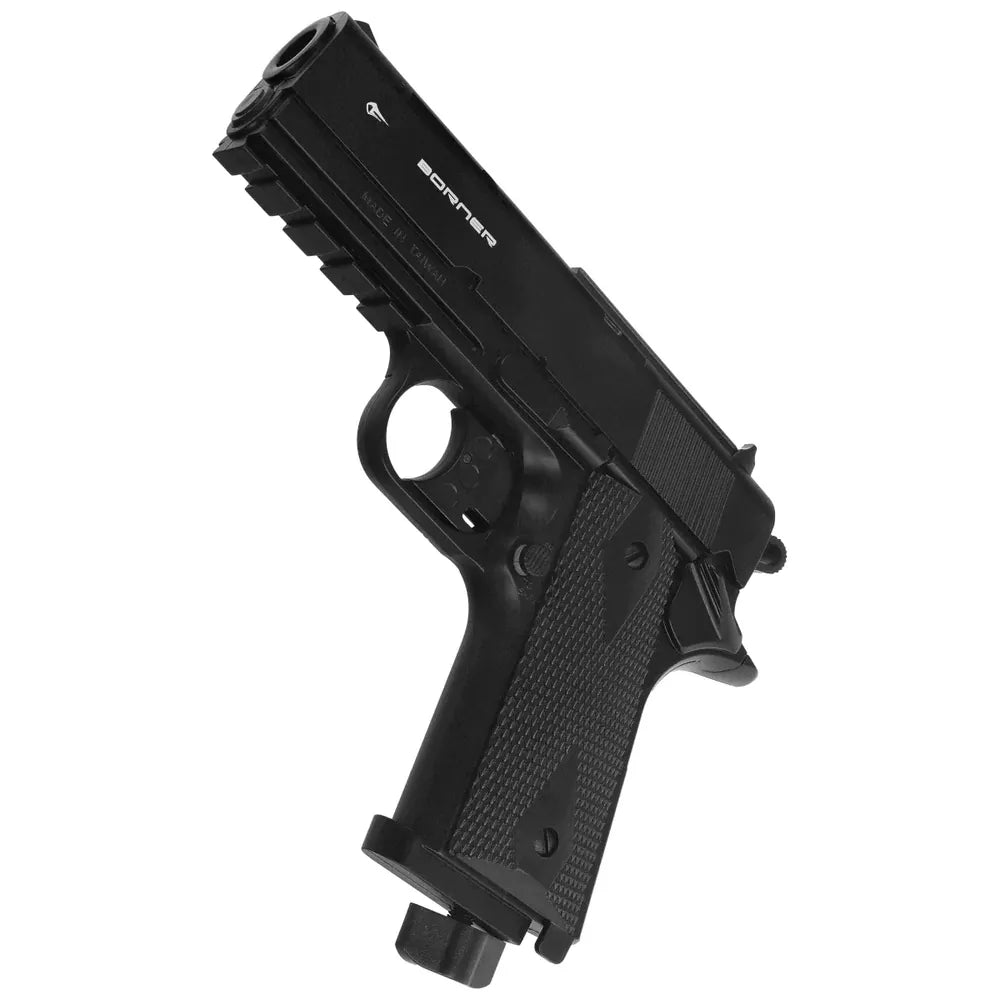Borner - 1911 Defender (WC 401) - CO2 Drevet Luftpistol - 4.5mm BB