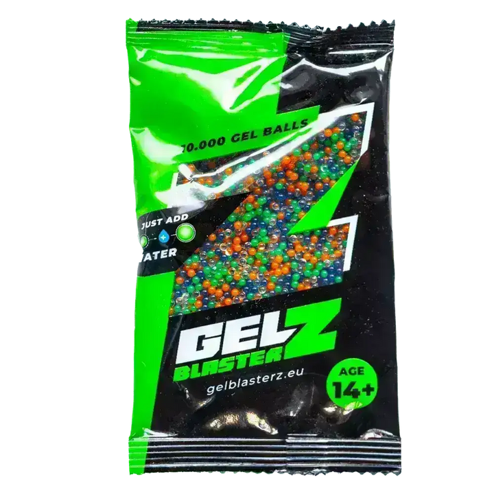 Gel Balls - Gel Blasterz - 10 000stk - Game-On.no
