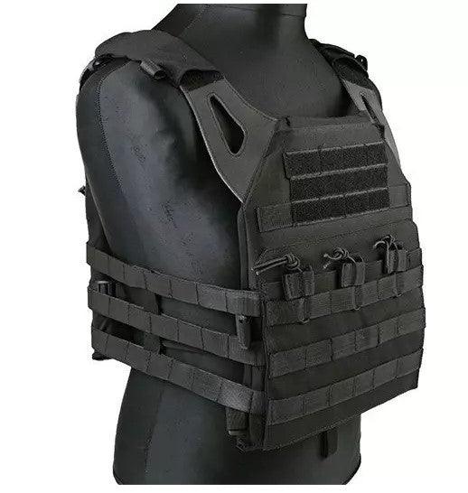 GFC Taktisk Vest - Jump-type Plate Carrier - Svart - Game-On.no