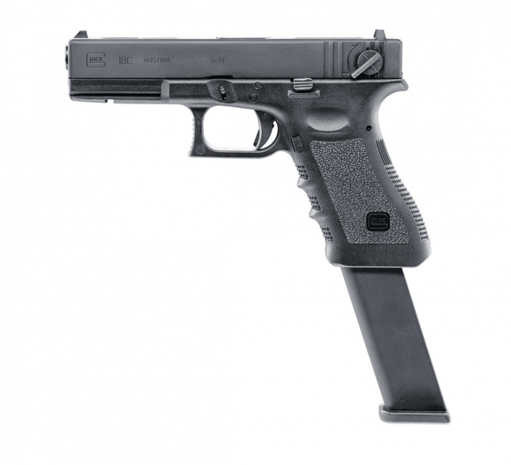 Glock 18C Semi/Fullauto Gass Softgun med Blowback - gameon.eu