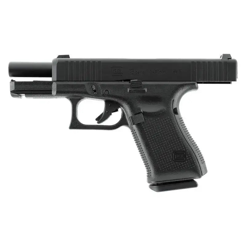 GLOCK 19 Gen5 Gassdrevet Airsoftpistol med Blowback - Pakkesett - Game-On.no
