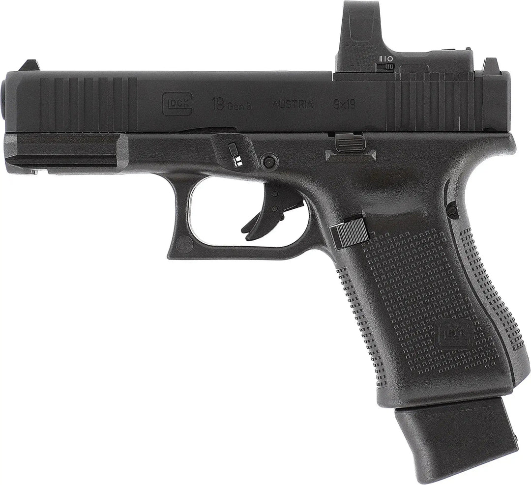 GLOCK 19 Gen5 MOS Softgunpistol med Blowback - Co2 - Game-On.no