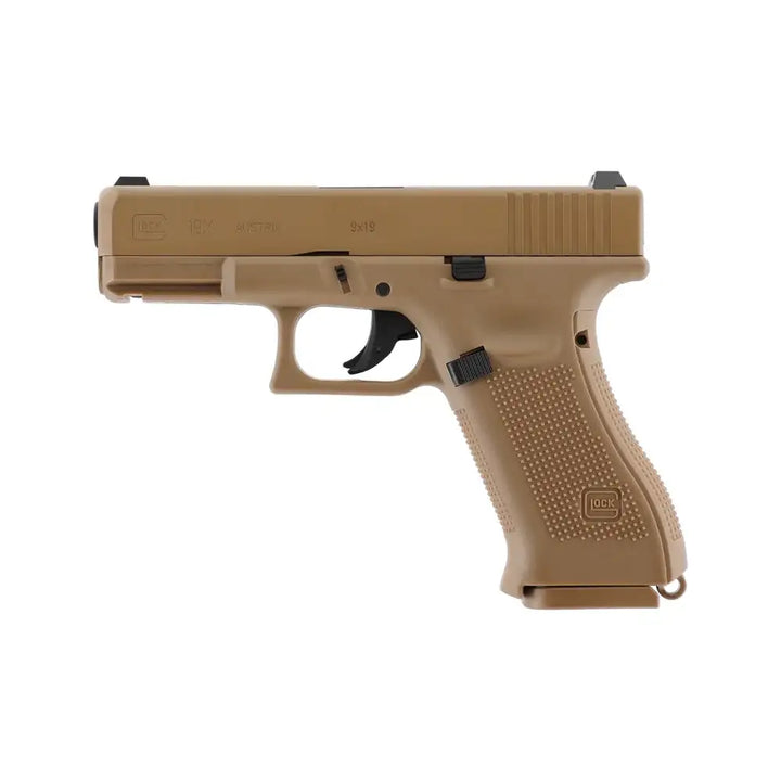 Glock 19X FDE - 4.5mm Luftpistol - Game-On.no