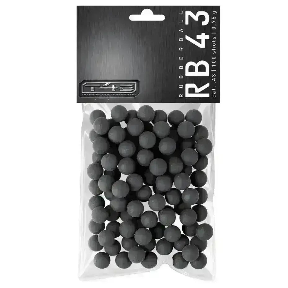 Gummikuler til T4E - RB 0.43CAL - 100stk - Game-On.no