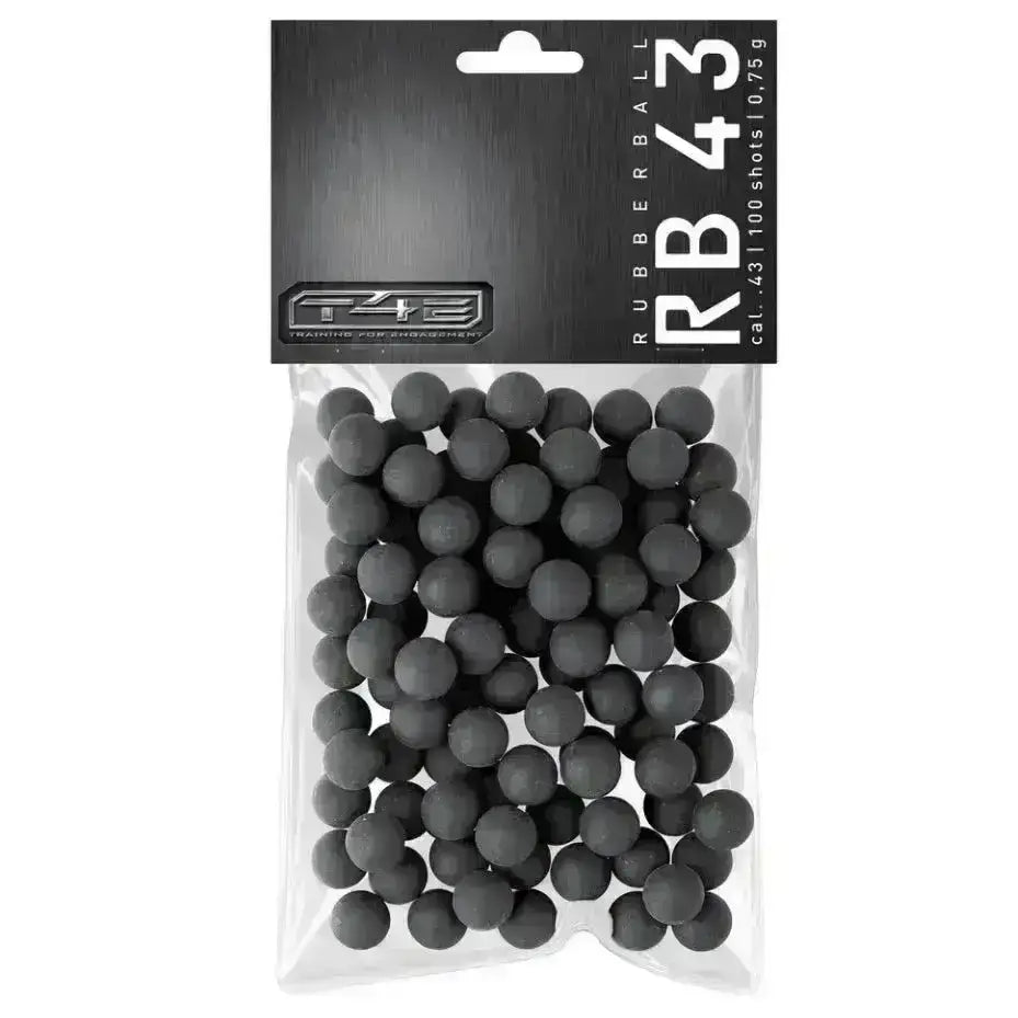 Gummikuler til T4E - RB 0.43CAL - 100stk - Game-On.no