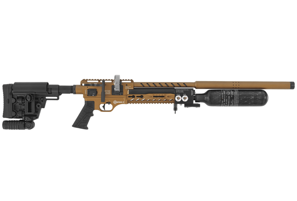 Hatsan Factor Sniper S - 4.5mm PCP Luftgevær - Bronse - gameon.eu