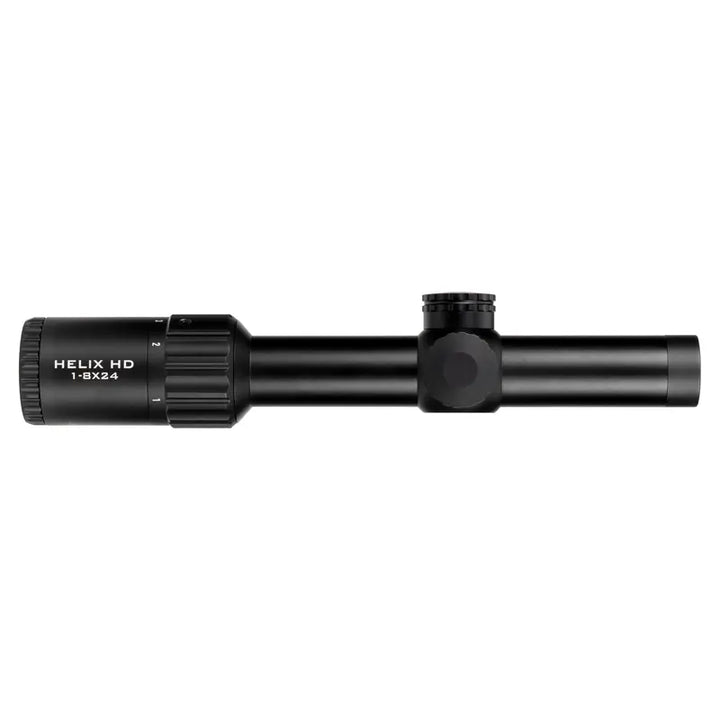 Element Helix HD 1-8x24 LPVO, sett fra siden