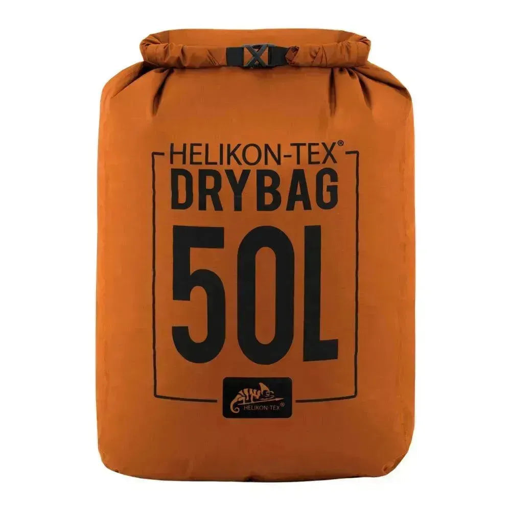 Helikon-Tex Arid Dry - Vanntett Pakkpose - 50L Pakksekk Oransje - Game-On.no