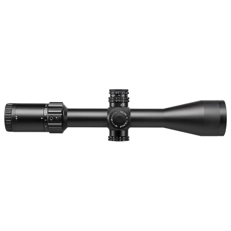 Element Optics Helix HDLR 2-16x50 kikkertsikte, sett fra siden med tårn