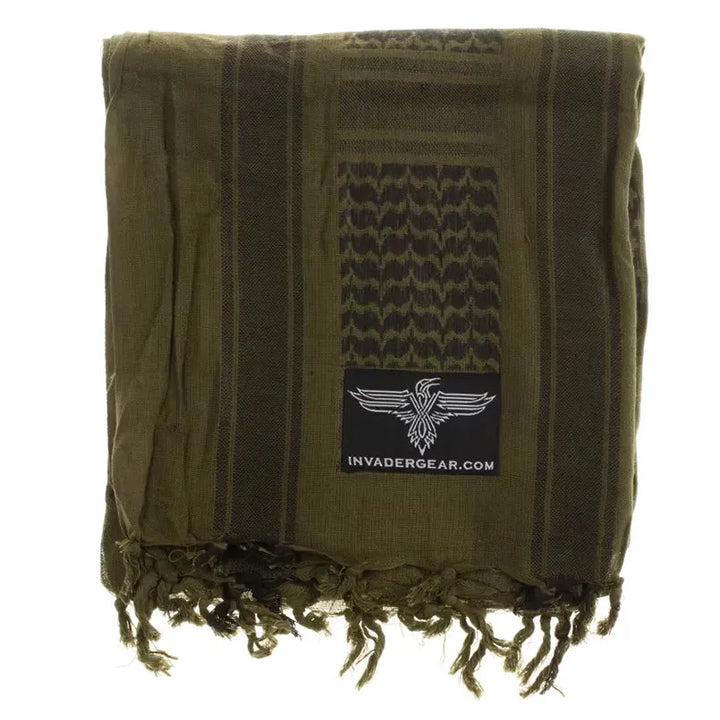 Invader Gear - Shemagh - Olive - Game-On.no