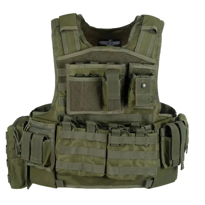 Sprzęt najeźdźcy – Mod Carrier Combo – Gotowa kamizelka bojowa – Oliwkowa