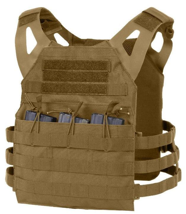 JPC Plate Carrier Vest - Tan - Game-On.no