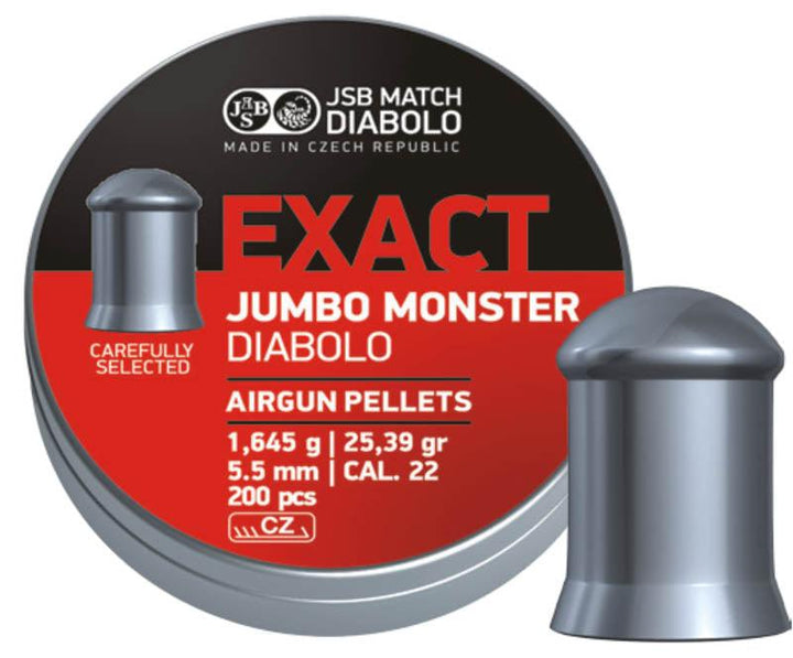 JSB Jumbo Exact Monster - 5.52mm - 200stk - gameon.eu