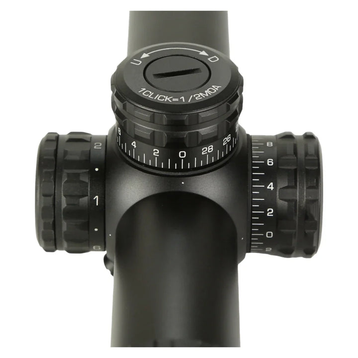 Keck Precision Kikkertsikte ED 1-6x24 SFPIR LPVO 30mm – Belyst retikkel, IPX7