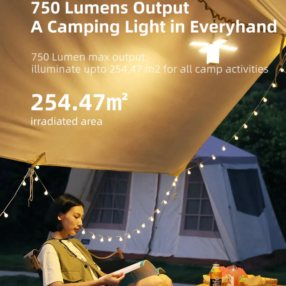 Klarus - CL2 Hvit - Oppladbar Turlykt med Oppheng - 750 Lumen - Game-On.no