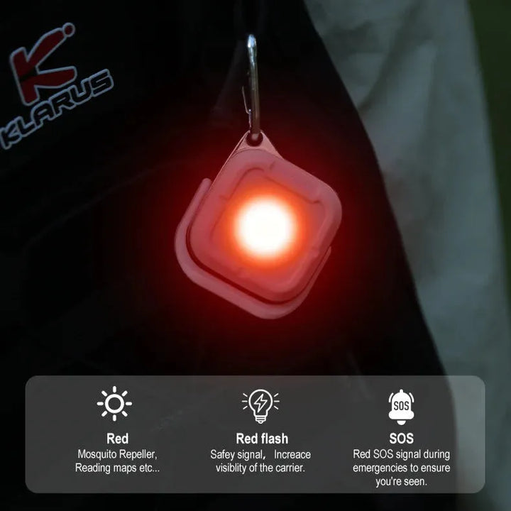 Klarus - CL5 Svart - Oppladbar Tur og Lommelykt - 650 Lumen - Game-On.no