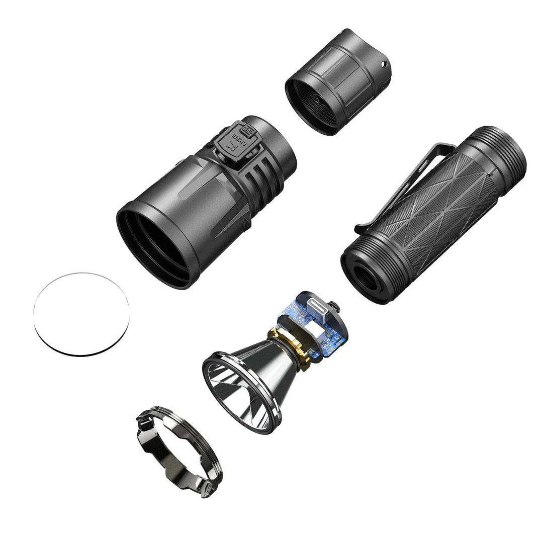 Klarus - XT21X Pro - Kraftig Multifunksjon Lommelykt - 4400 Lumen - Game-On.no