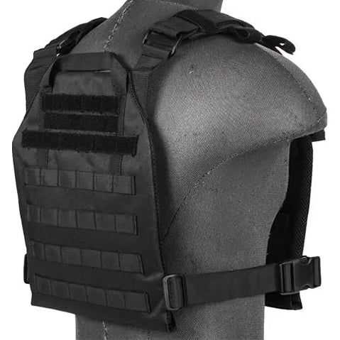 LT - Lightweight MOLLE Plate Carrier 1000D – Svart