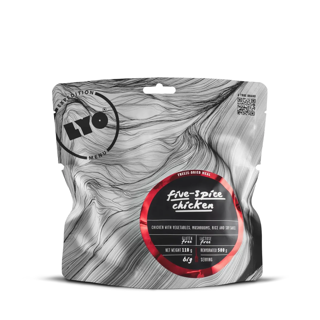 LYOFOOD Kylling med femkrydder – Frysetørket middag for tur - Game-On.no