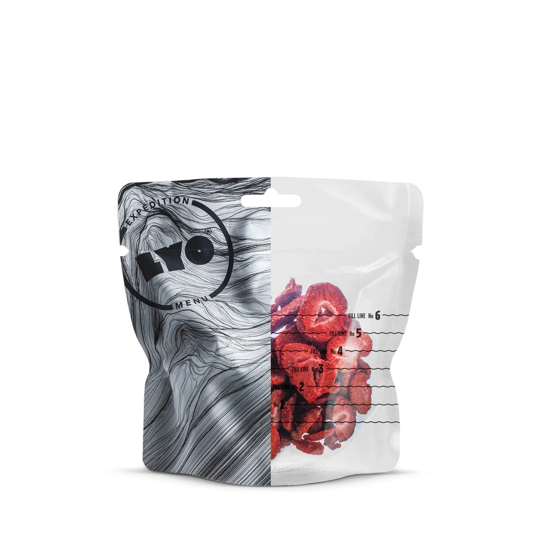 LYOFOOD Strawberry Slices – Frysetørkede jordbær uten tilsetninger - Game-On.no