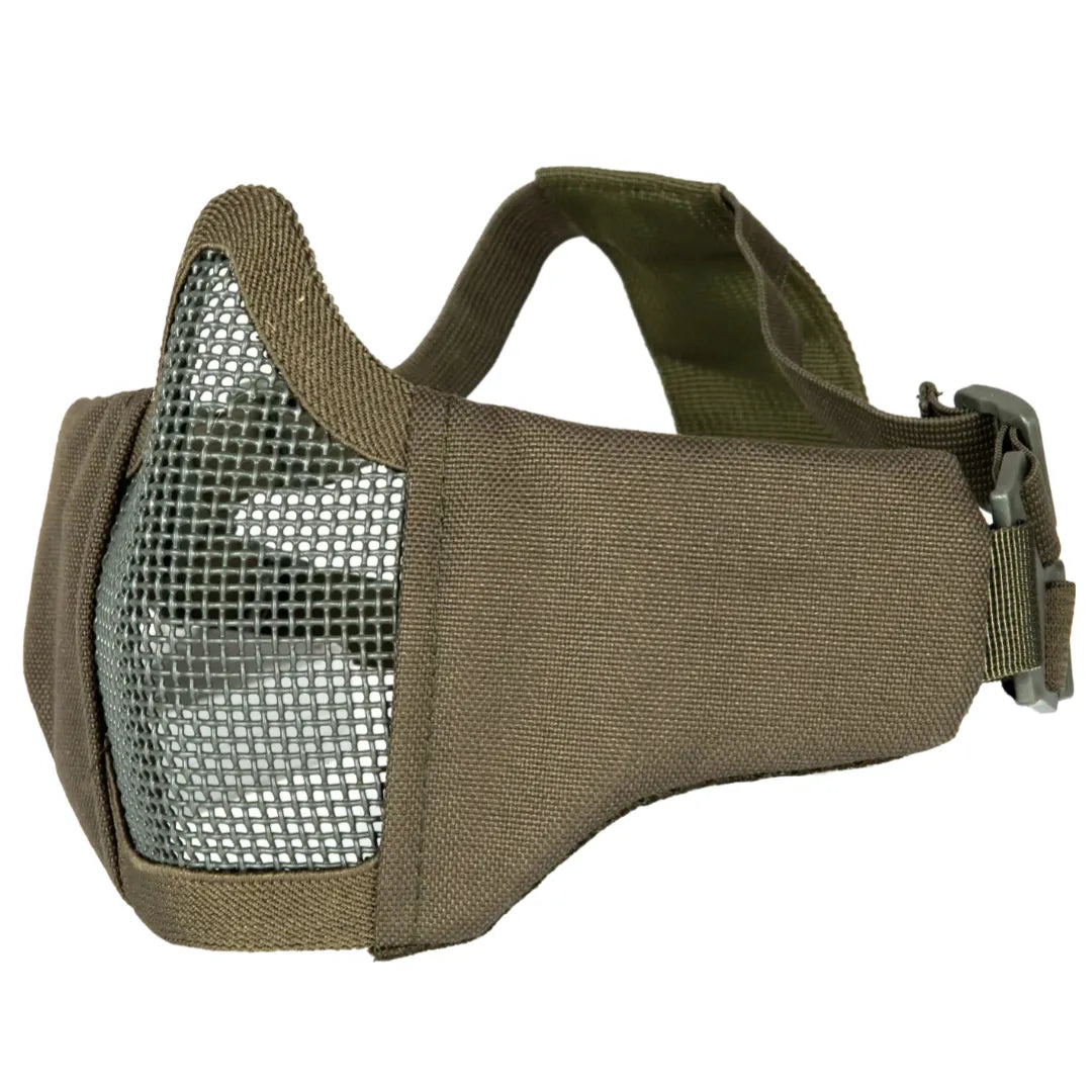 Mesh Maske med Kinnpute - Ranger Green - Game-On.no