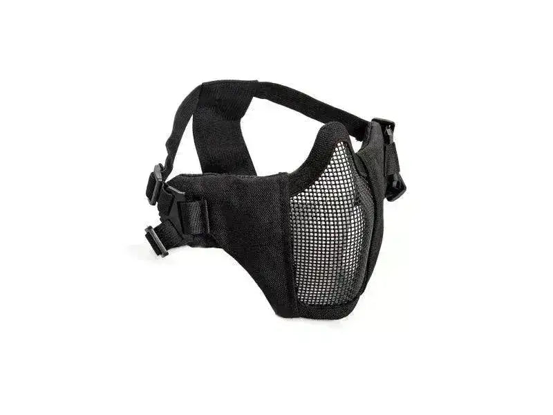 Mesh Maske med Kinnpute - Sort - Game-On.no