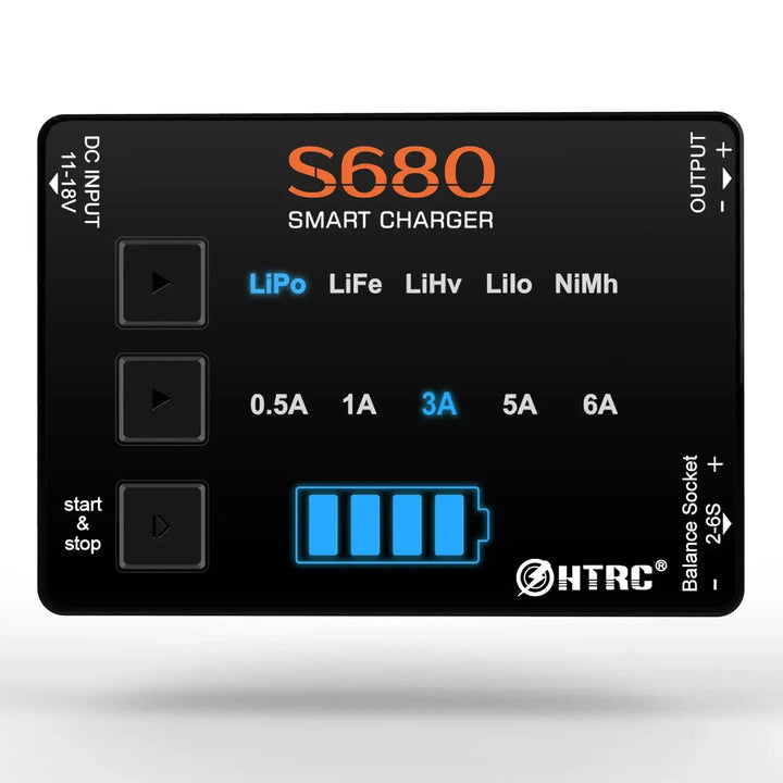 Mini Multi Intelligent Balance Lader - For Alle Typer Batterier 1-6C - Game-On.no