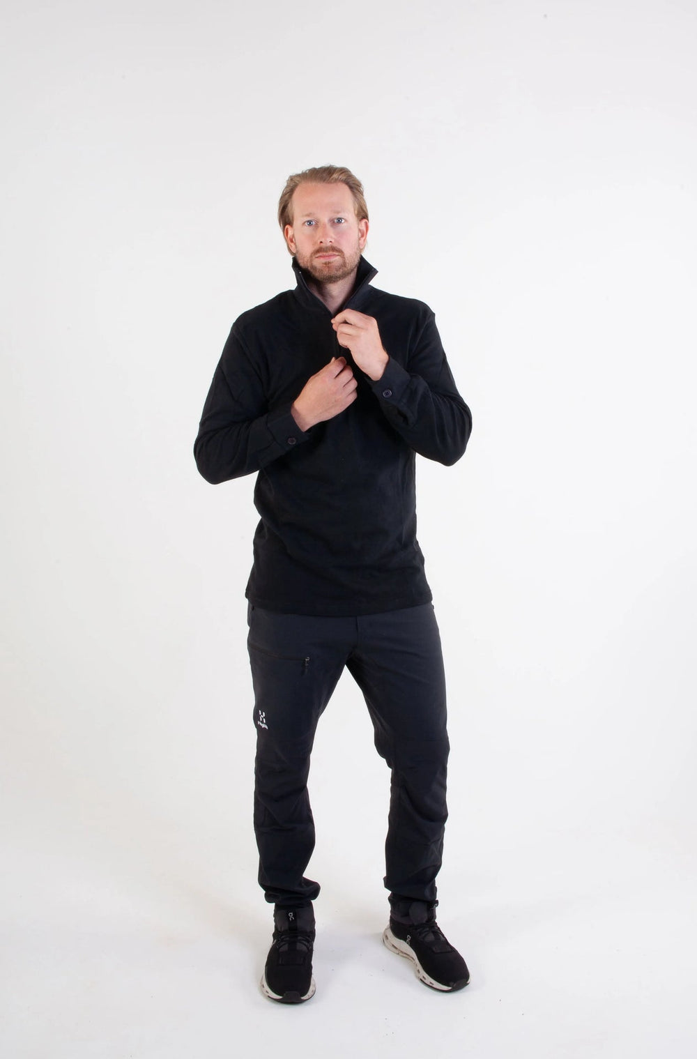 Norsk Feltskjorte - Sort - Game-On.no