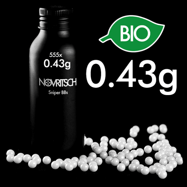 Novritsch - Sniper BIO BBs 0.43g - 530stk - gameon.eu