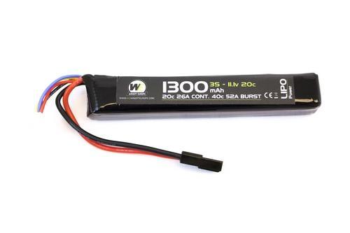 NP Batteri Li-Po 11.1V 20C - 1300mAh - Stick Type - gameon.eu