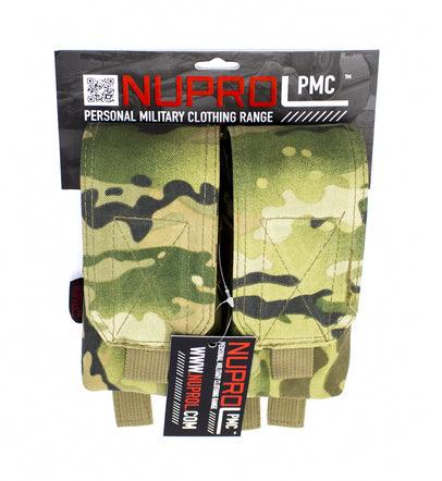 NP - Dobbel Magasinlomme til M4/M15/M16 Magasiner - Multicam - gameon.eu