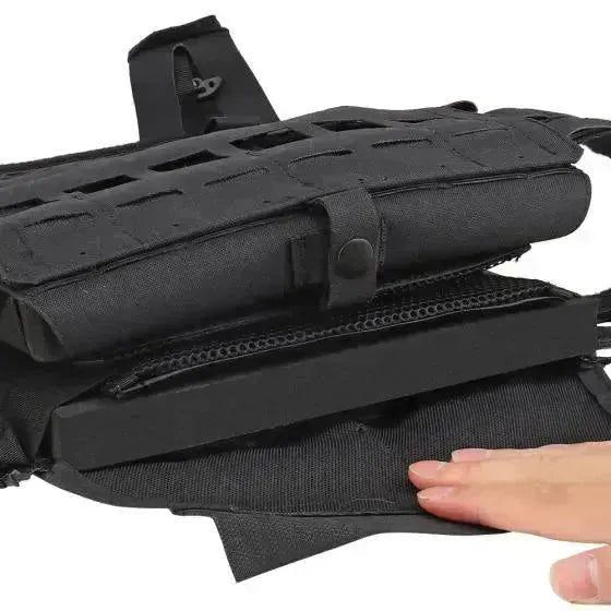 NP - Recon Taktisk MOLLE Vest - Svart - Game-On.no