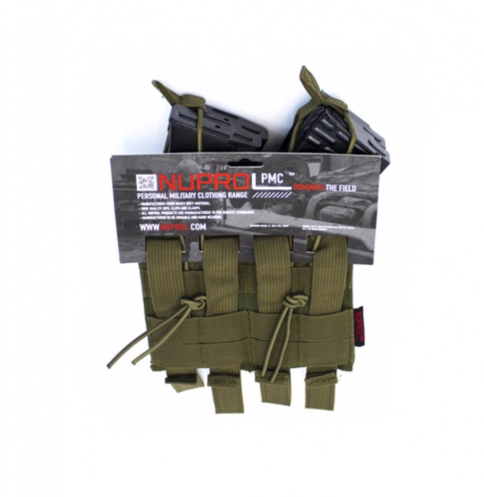 Nuprol PMC AK Double Mag Pouch - Olive - gameon.eu