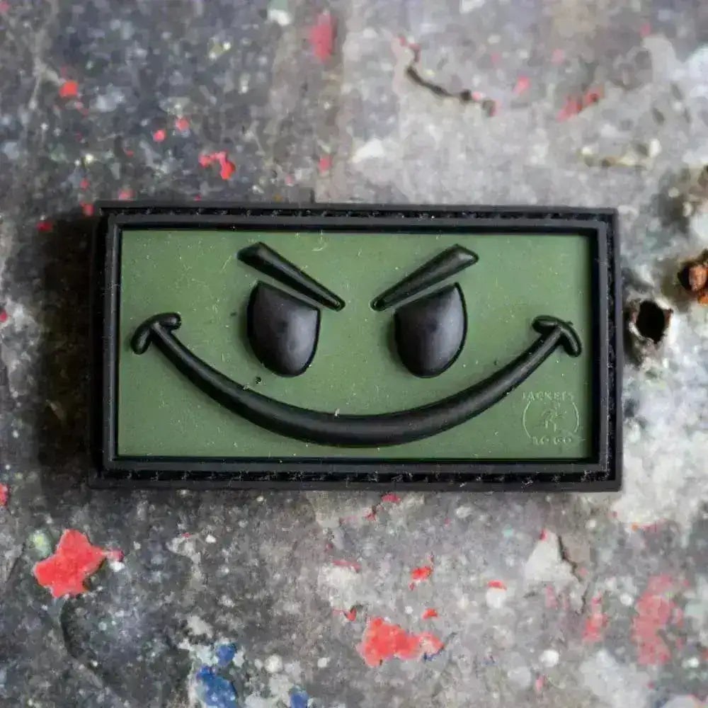Patch - Evil Smile Rubber - Forest - Game-On.no