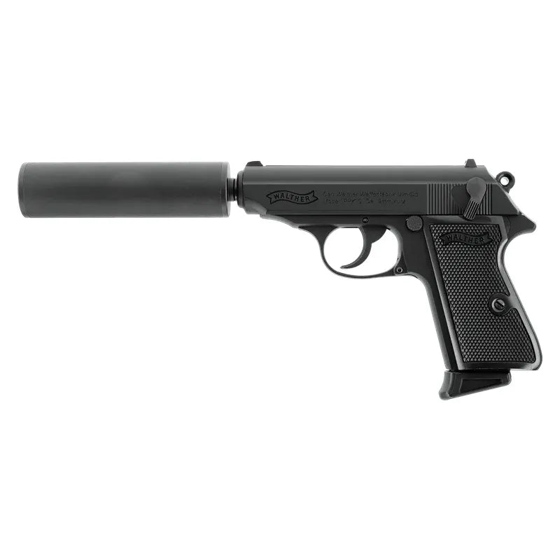 PPK/S Sett - Gassdrevet Softgun Pistol med Blowback - Game-On.no