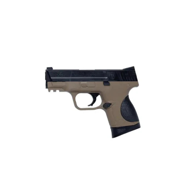 S&W M&P9C Fjærdrevet Softgunpistol - Tan