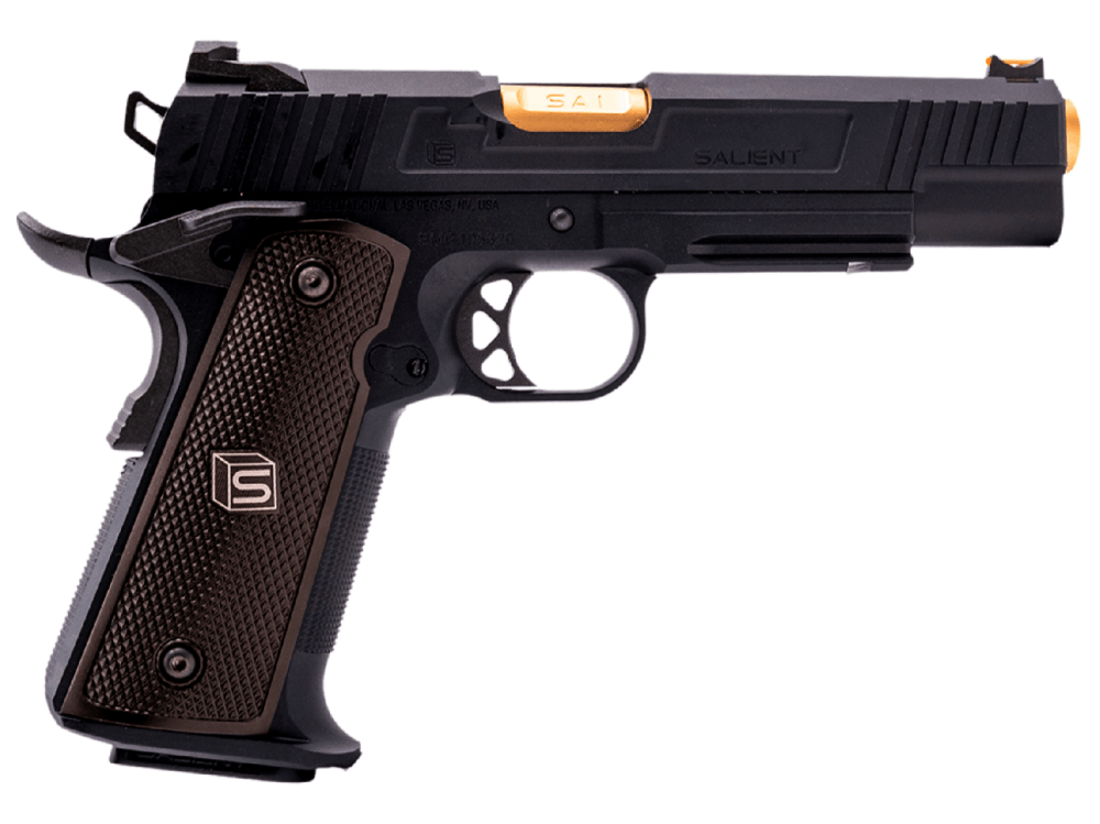 Salient Arms 1911 Blowback Softgunpistol Full metall - Svart - gameon.eu