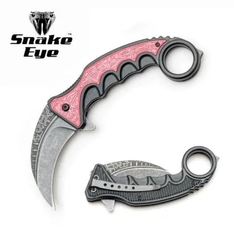 SE - Karambit Folekniv - Stonewashed Blad - Game-On.no
