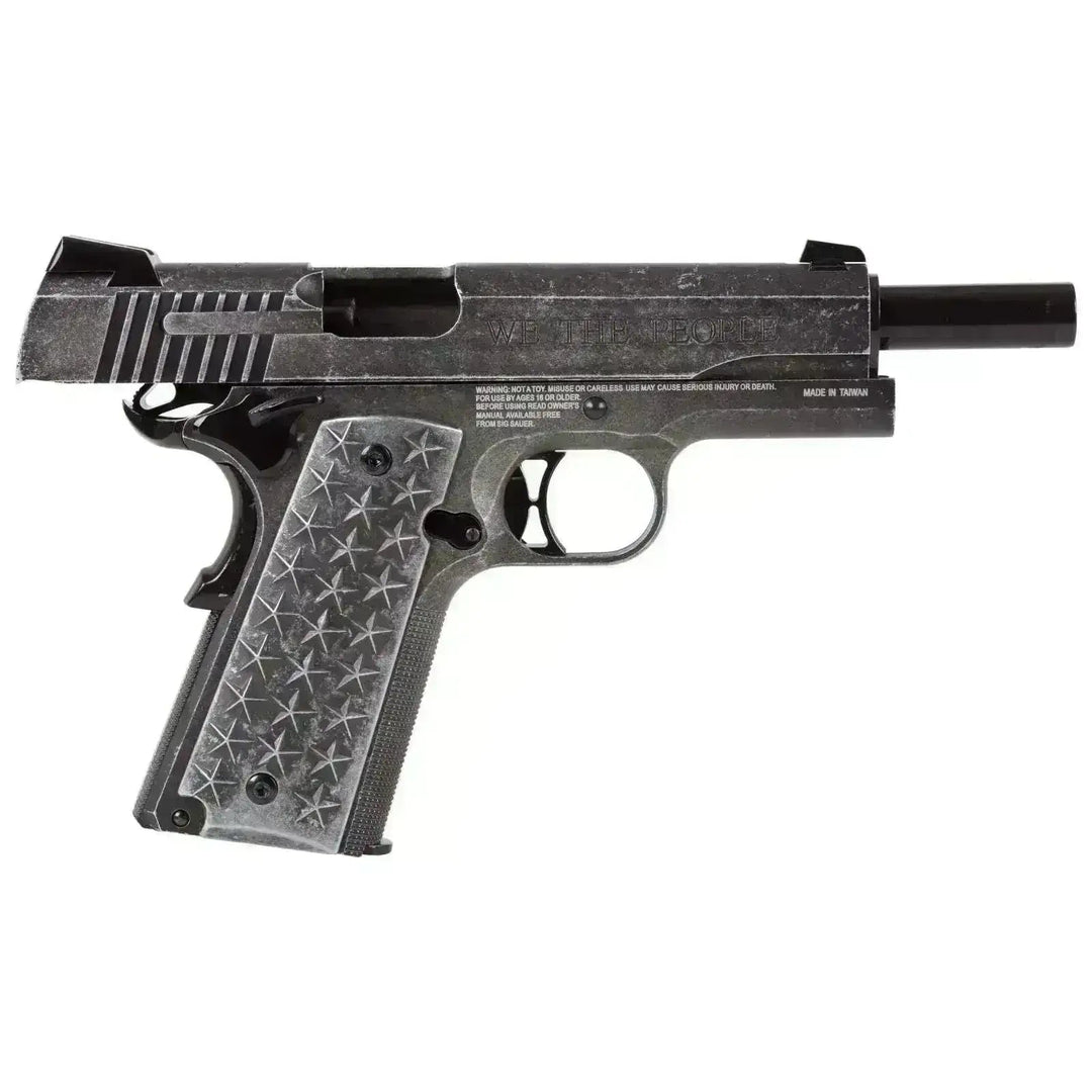 SIG Sauer 1911 We The People CO2 luftpistol pakkesett 4.5mm BB - Game-On.no