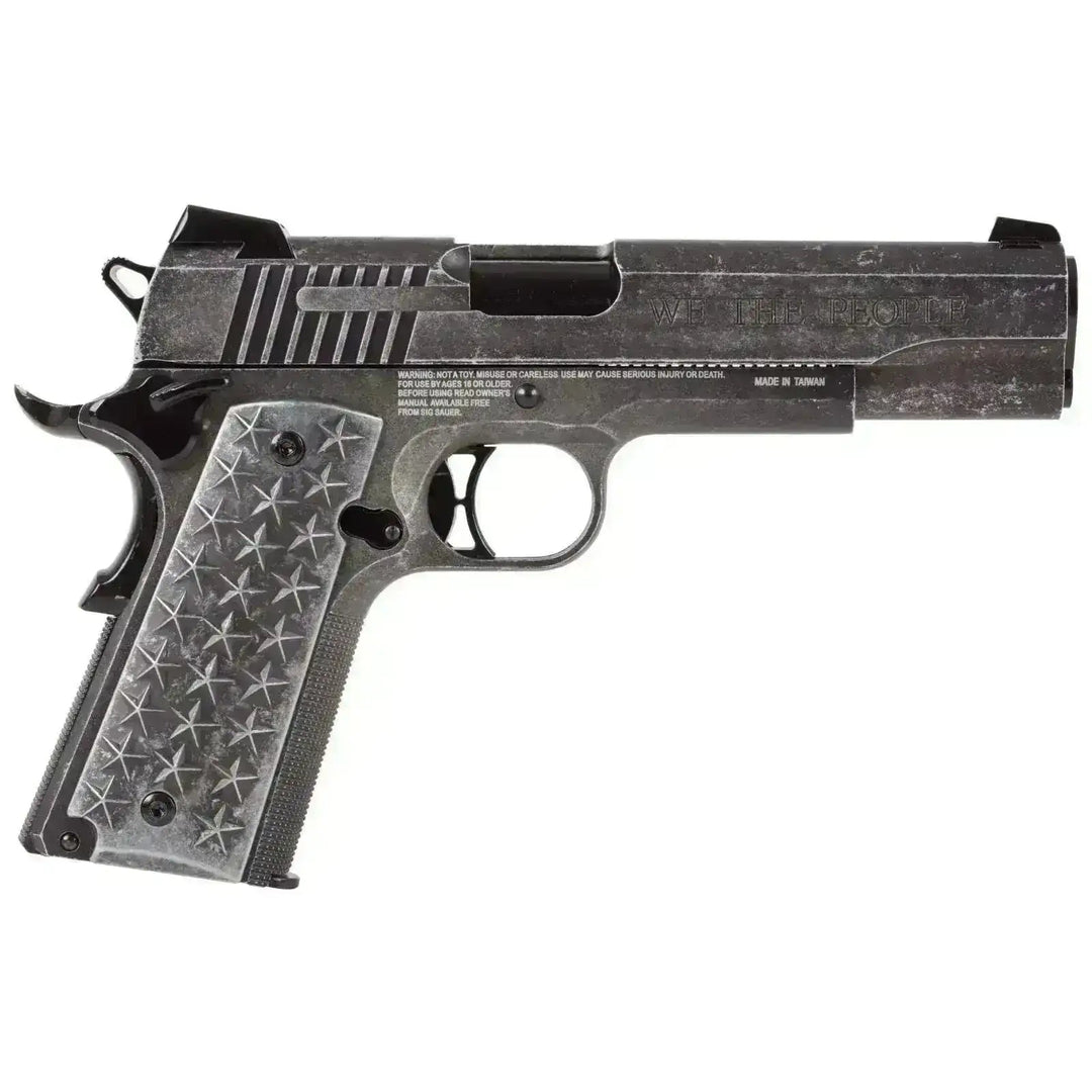 SIG Sauer 1911 We The People CO2 luftpistol pakkesett 4.5mm BB - Game-On.no