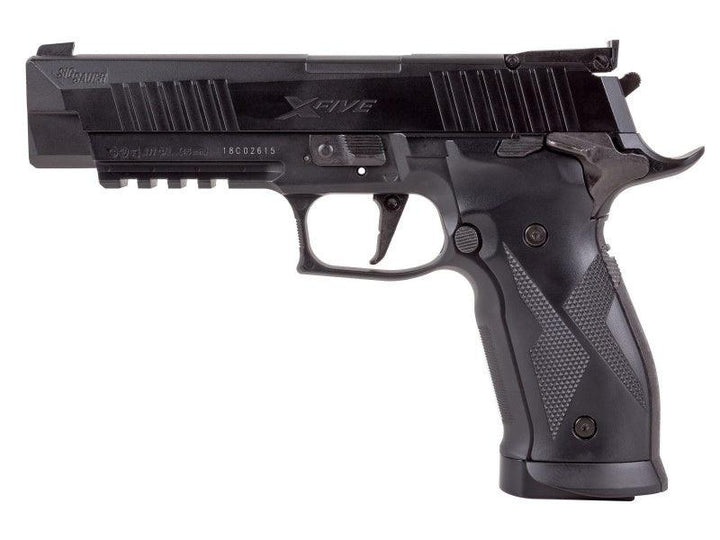 Sig Sauer - X-Five Luftpistol 4.5mm Pellets - Svart - gameon.eu