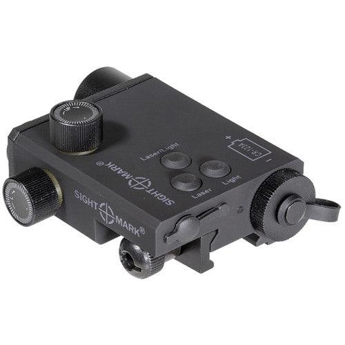 Sightmark - LoPro Combo Grønn Laser og 220 Lumen Lykt - 21mm - Game-On.no