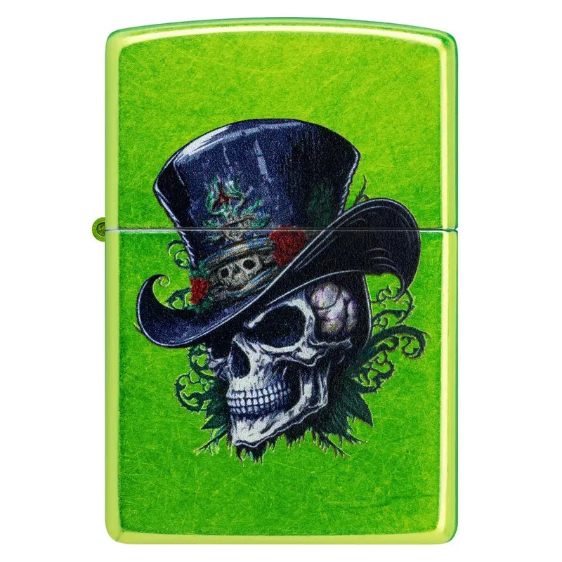 Steampunk Skeleton Motiv - Lighter - Game-On.no
