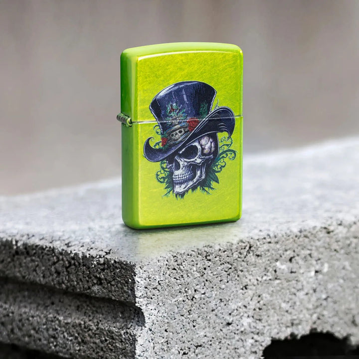 Steampunk Skeleton Motiv - Lighter - Game-On.no