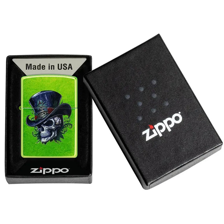 Steampunk Skeleton Motiv - Lighter - Game-On.no