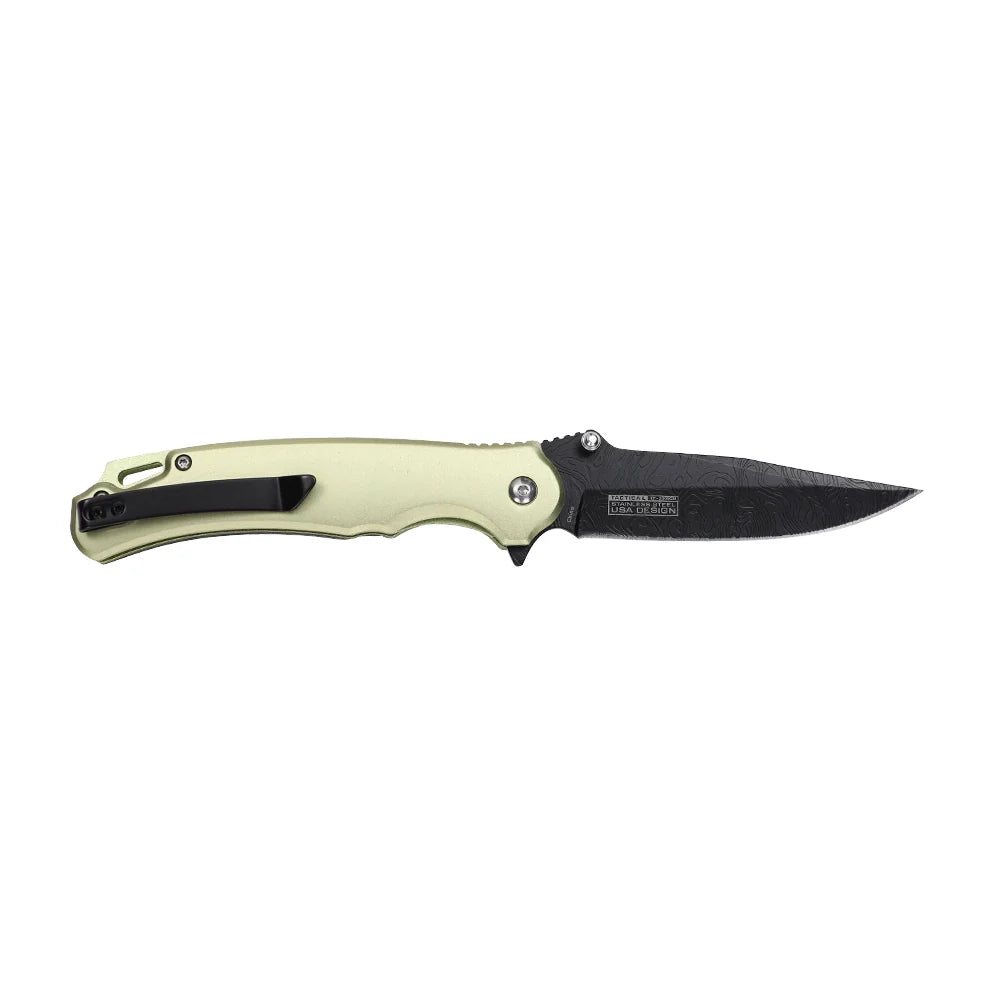 Tac-Force - Edge Voyager EDC Foldekniv med Belteklipps