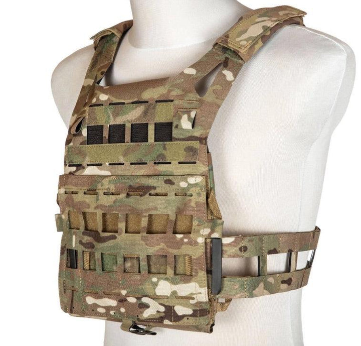 Taktisk Lemod Plate Carrier Vest - Laser Cut - Multicam - gameon.eu