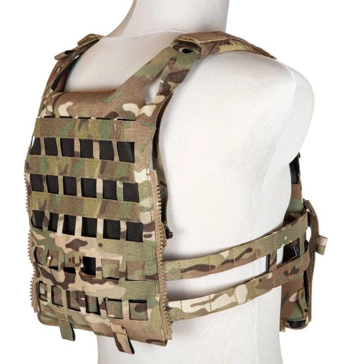 Taktisk Lemod Plate Carrier Vest - Laser Cut - Multicam - gameon.eu