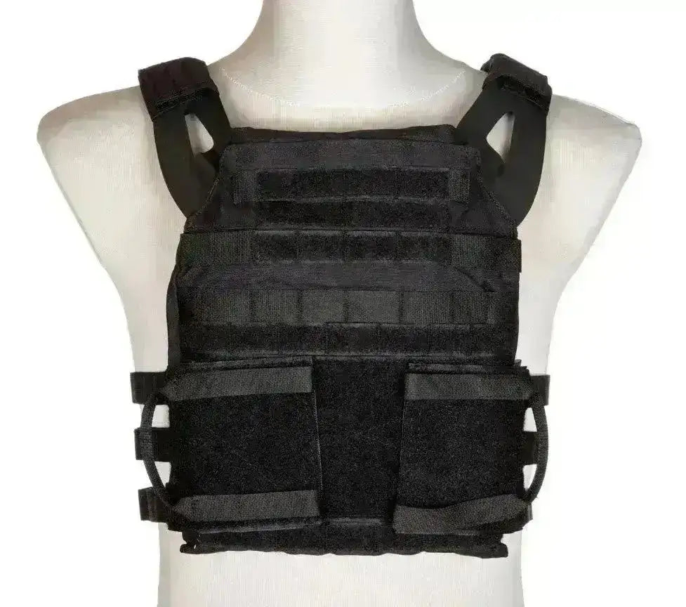 Taktisk Vest Rush 2.0 Plate Carrier - Svart - Game-On.no